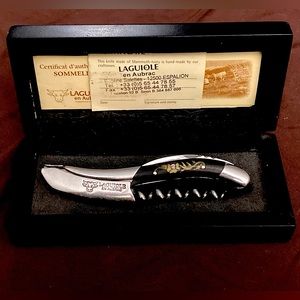 Laguiole en Aubrac Mammoth Ivory Sommelier Corkscrew/Wine Key